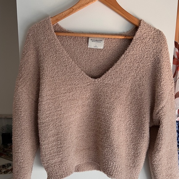 Abercrombie & Fitch Fleece Lounge Sweater (Size S) - Picture 3 of 4